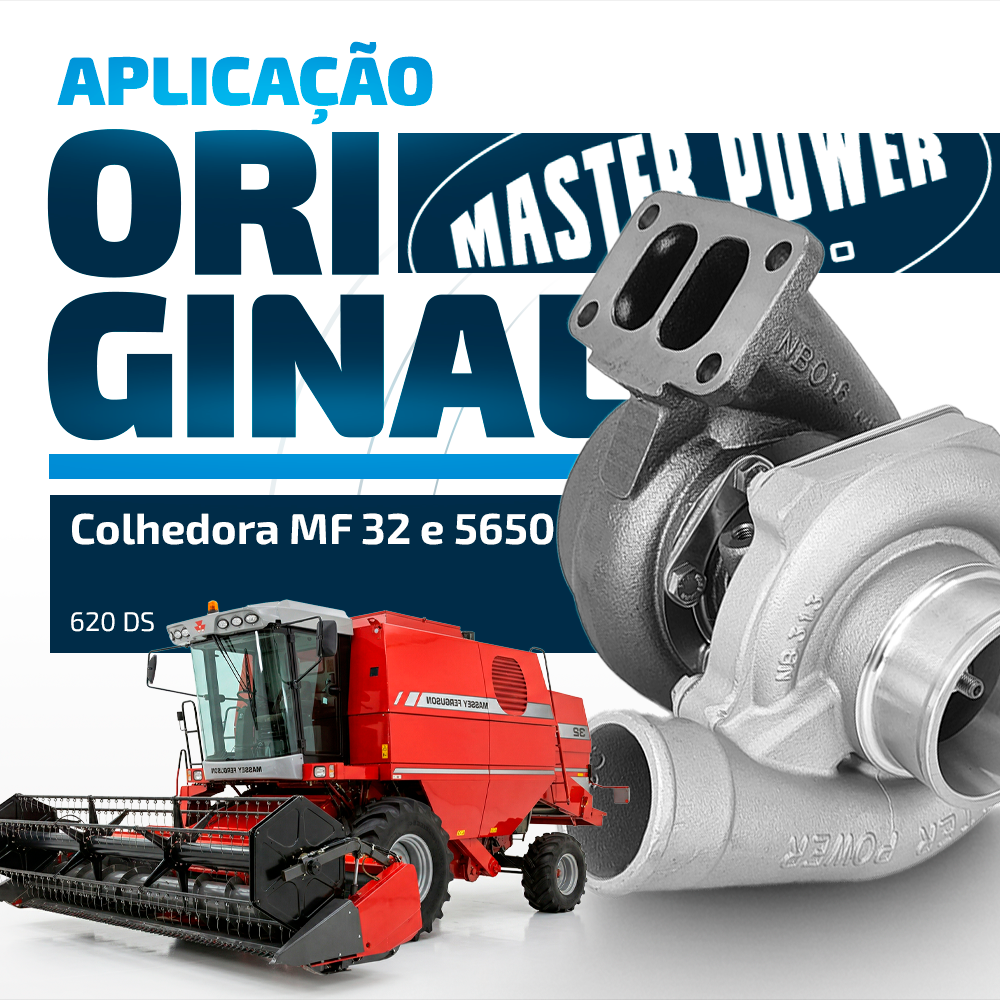 Turbina Master Power Diesel para Veículos Industriais de Motores 620ds / Phaser 1006gt