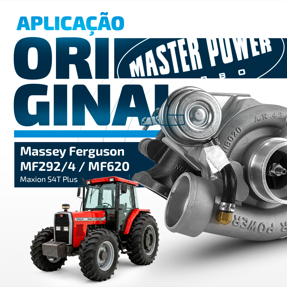 Turbina Chevrolet D-20/Veraneio Massey Ferguson MF620 / MF292/4 Motor Maxion S4t Plus