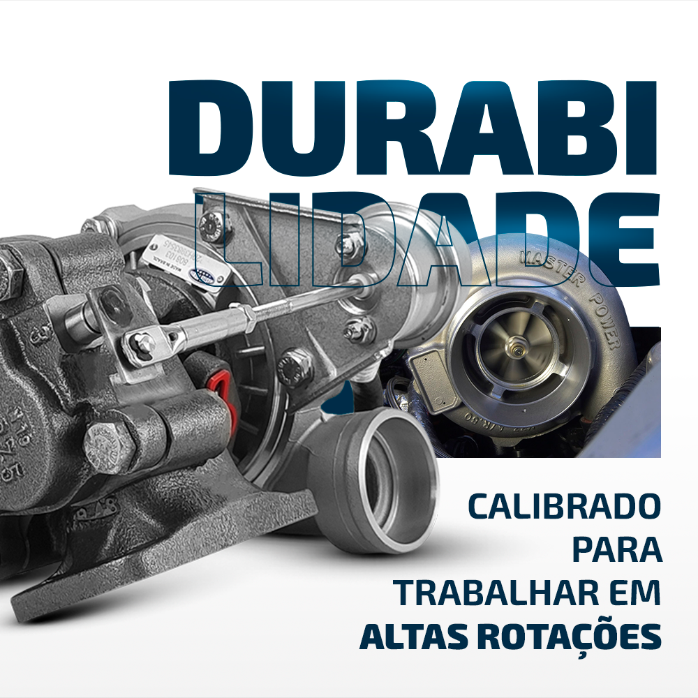 Turbina Chevrolet D-20/Veraneio Massey Ferguson MF620 / MF292/4 Motor Maxion S4t Plus