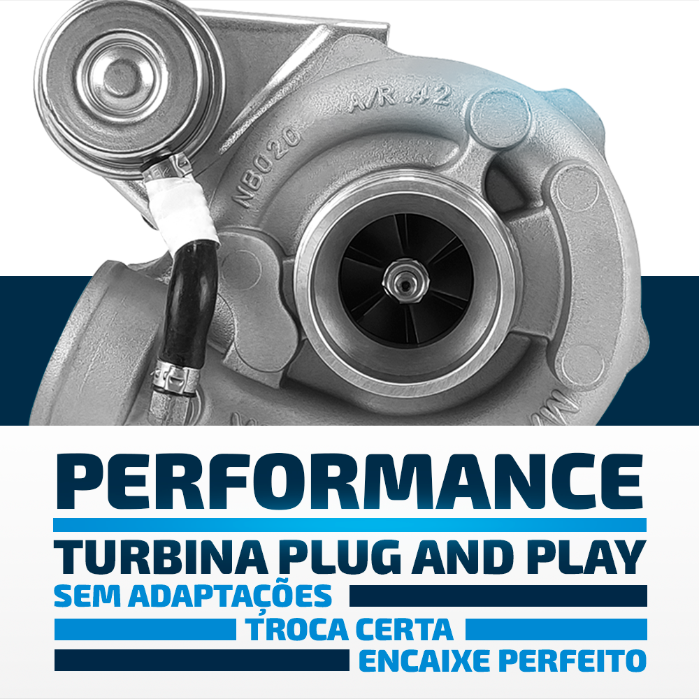 Turbina Chevrolet D-20/Veraneio Massey Ferguson MF620 / MF292/4 Motor Maxion S4t Plus
