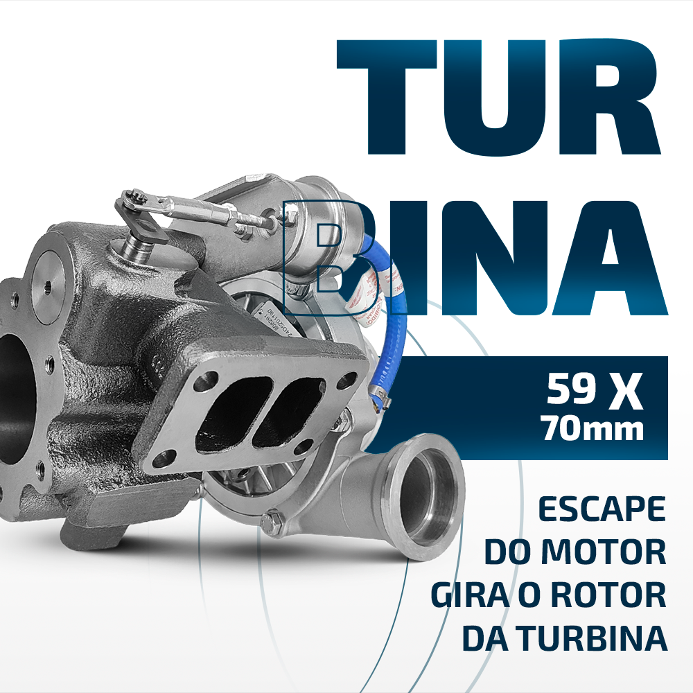 Turbina Volvo VM 270/330 Motor MWM Navistar Maxxforce 7.2 Euro 5