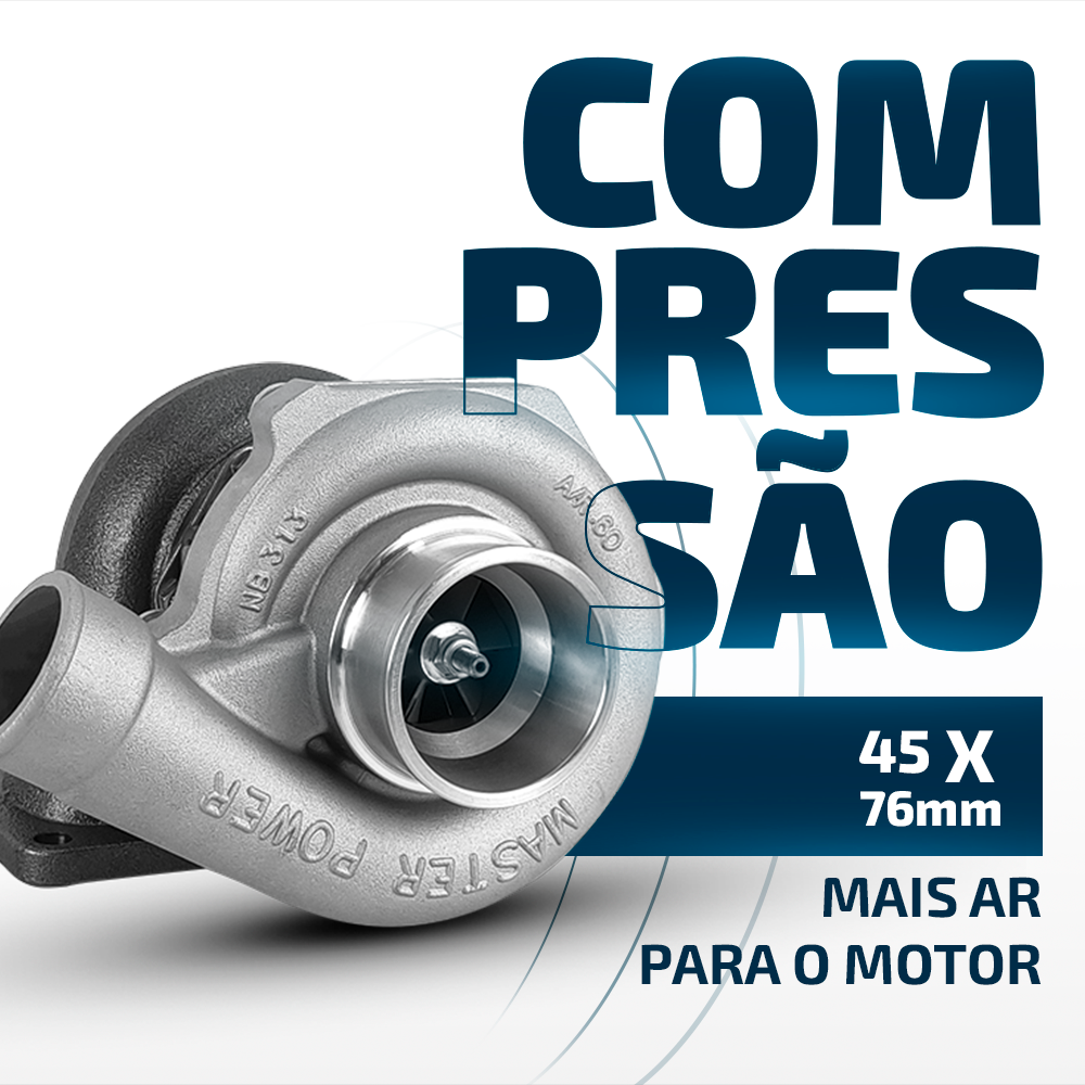 Turbina Ford F1000/4000 Chevrolet D-10/20/40/6000/70 Mercedes L 608/708/709 Toyota Bandeirante