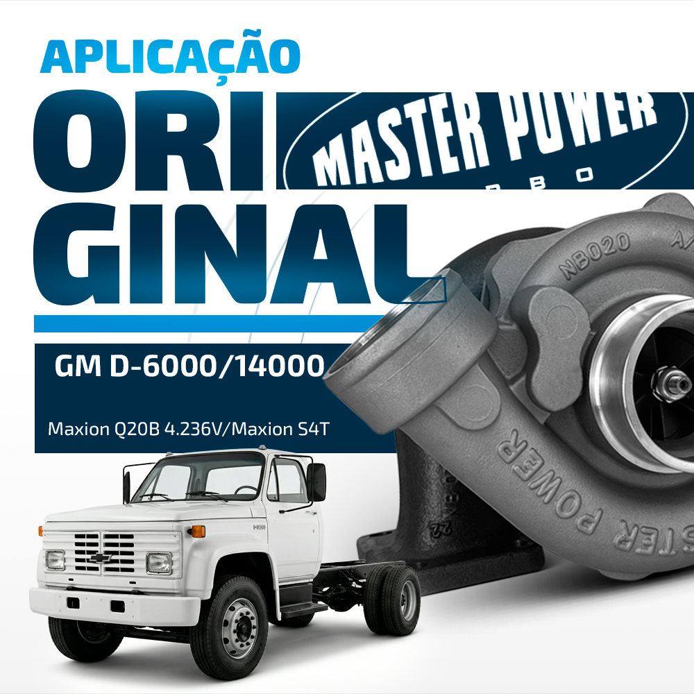 Turbina Diesel Caminhão/ônibus Motor Maxion Q20b E S4t