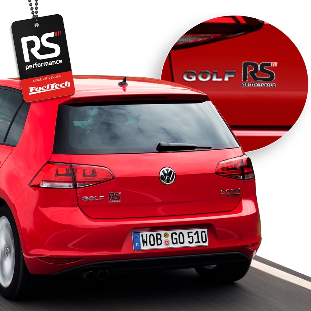 KIT ADESIVO PROMOCIONAL CROMO/PRETO RS PERFORMANCE