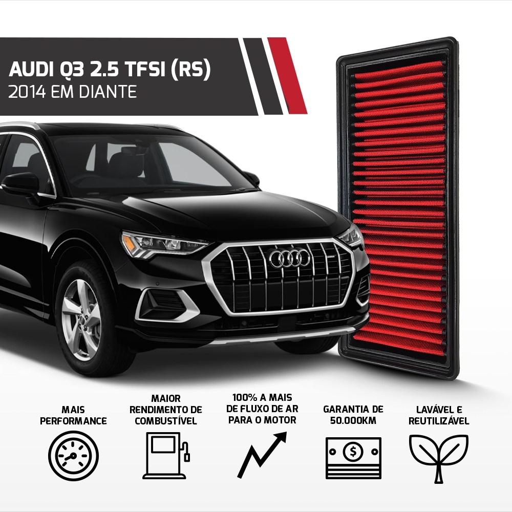 Filtro De Ar Inbox Audi A4 A5 Q5 Tfsi 1.8 2.0 2008 Até 2015