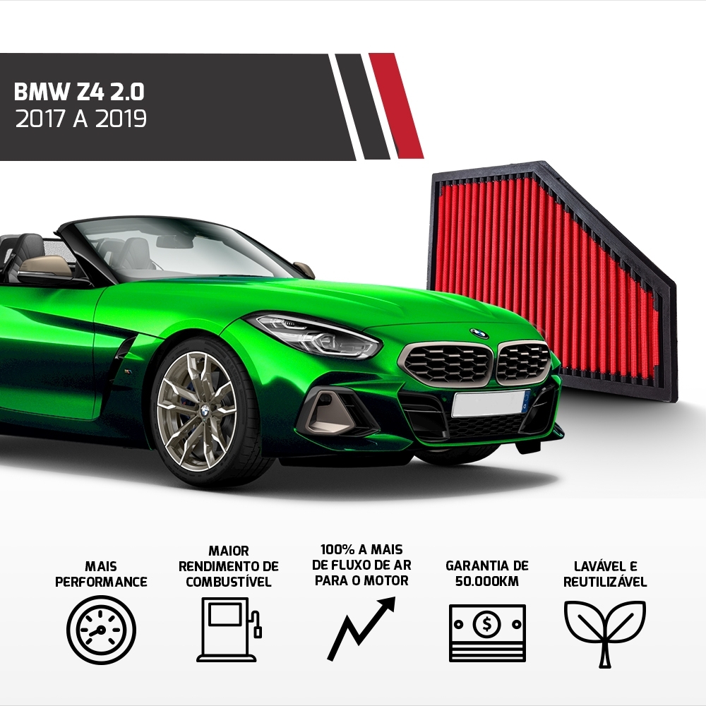 Filtro Esportivo Inbox Bmw Serie 3 G20 G21 2017 Em Diante