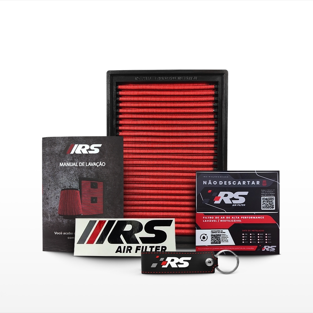 Filtro Esportivo Inbox Vw Gol G2 G4 G5 G6 Voyage Fox 1999 +