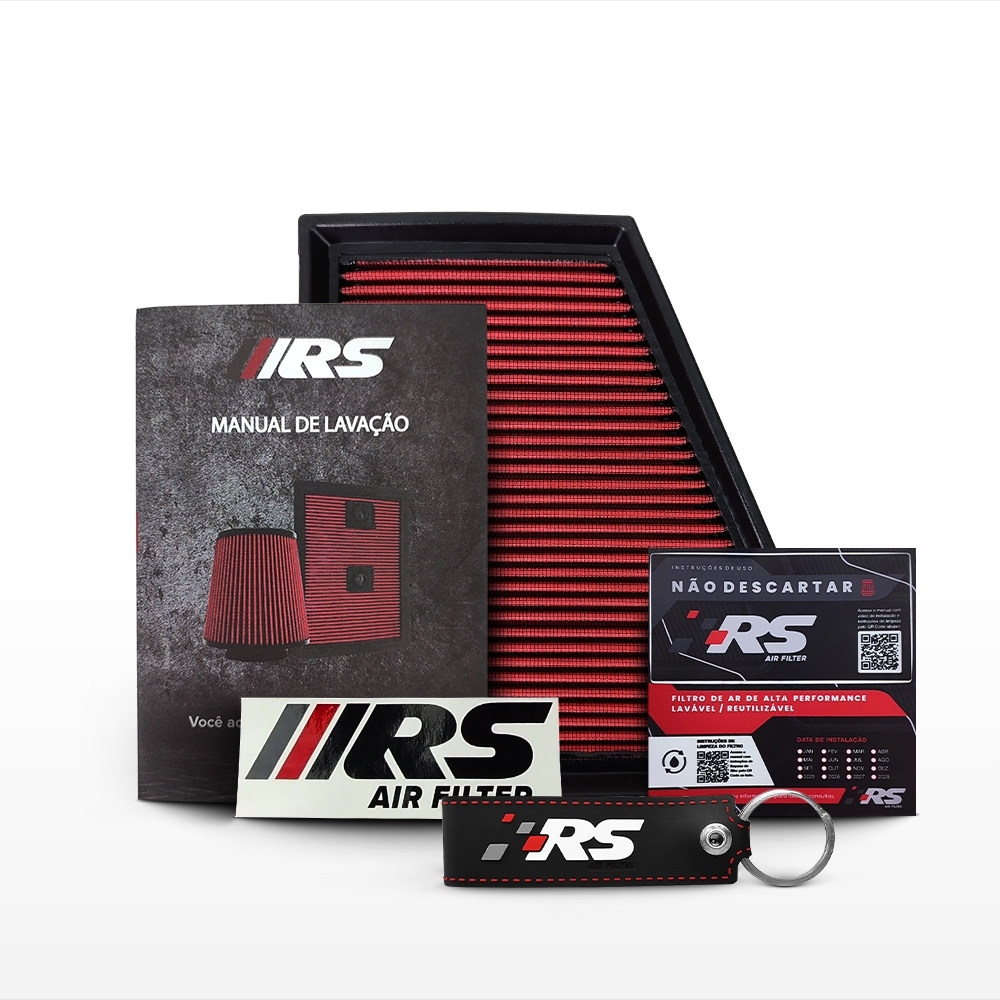 Filtro Esportivo Inbox Vw Gol Polo Voyage Fox 2002 Em Diante