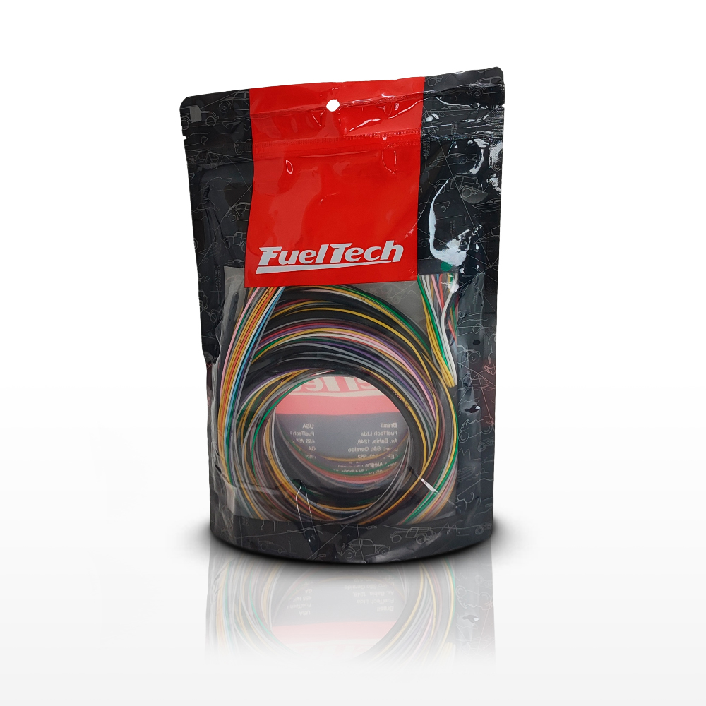 Módulo de Injeção Programável Fueltech Ft300 Com Chicote de Motor Dianteiro de 3 Metros