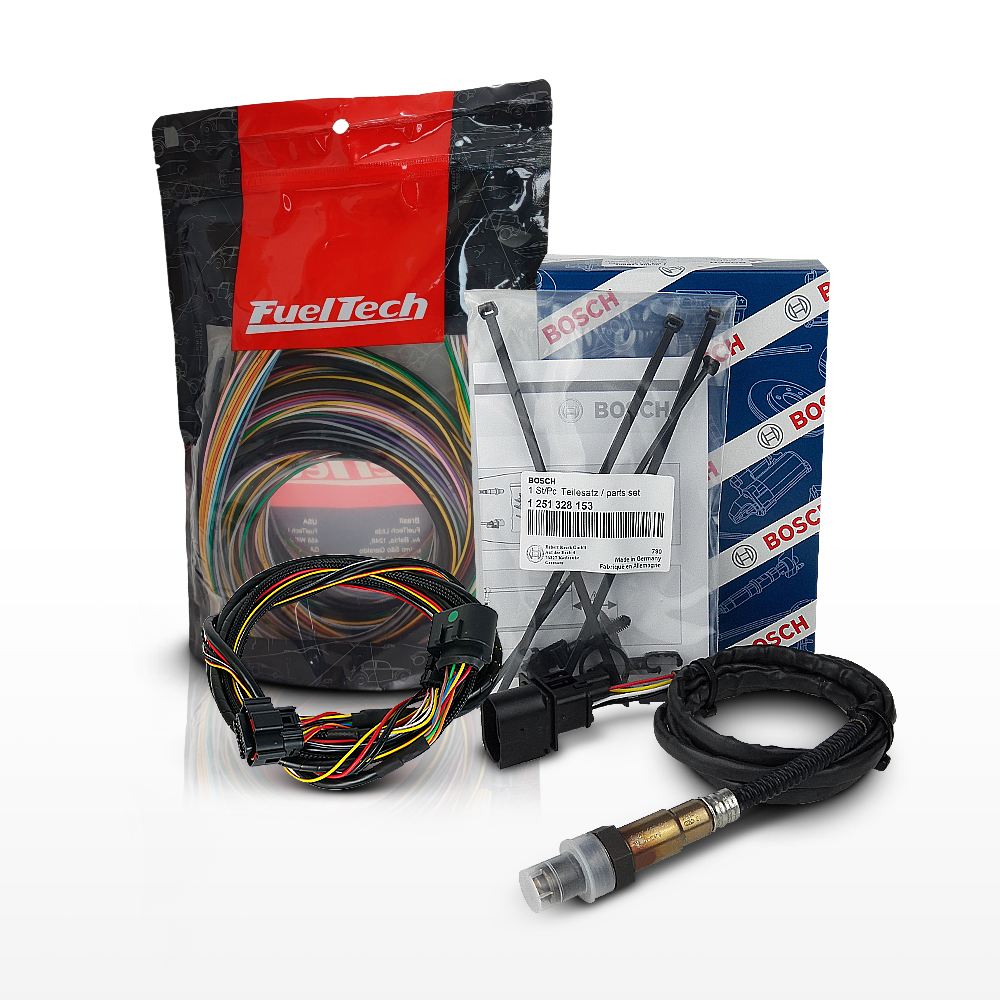 Módulo de Injeção Ft300 Com Chicote Motor Traseiro + WideBand Nano + Sonda Bosch 4.2