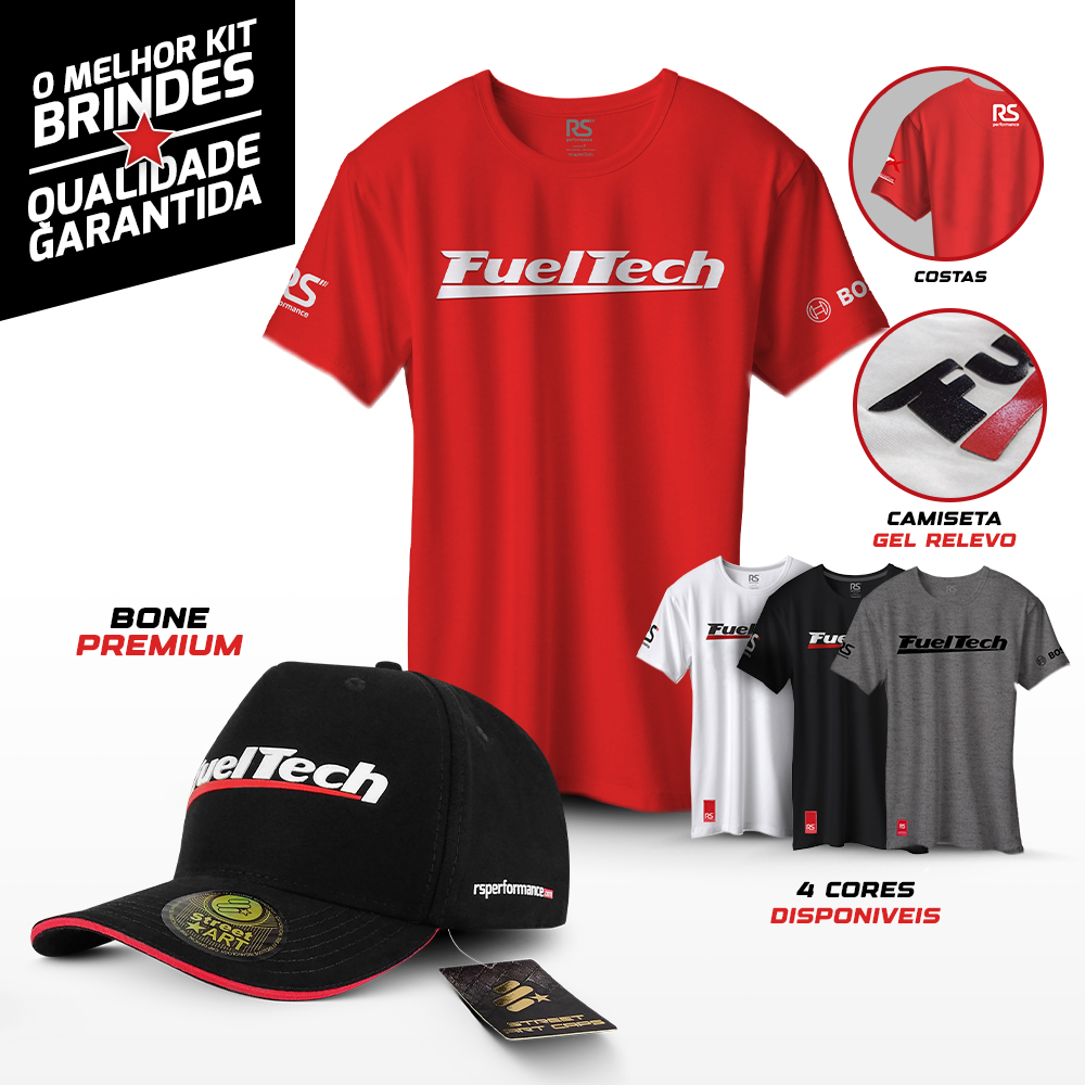 Módulo de Injeção Programável Fueltech Ft300 Com Chicote de Motor Dianteiro de 3 Metros