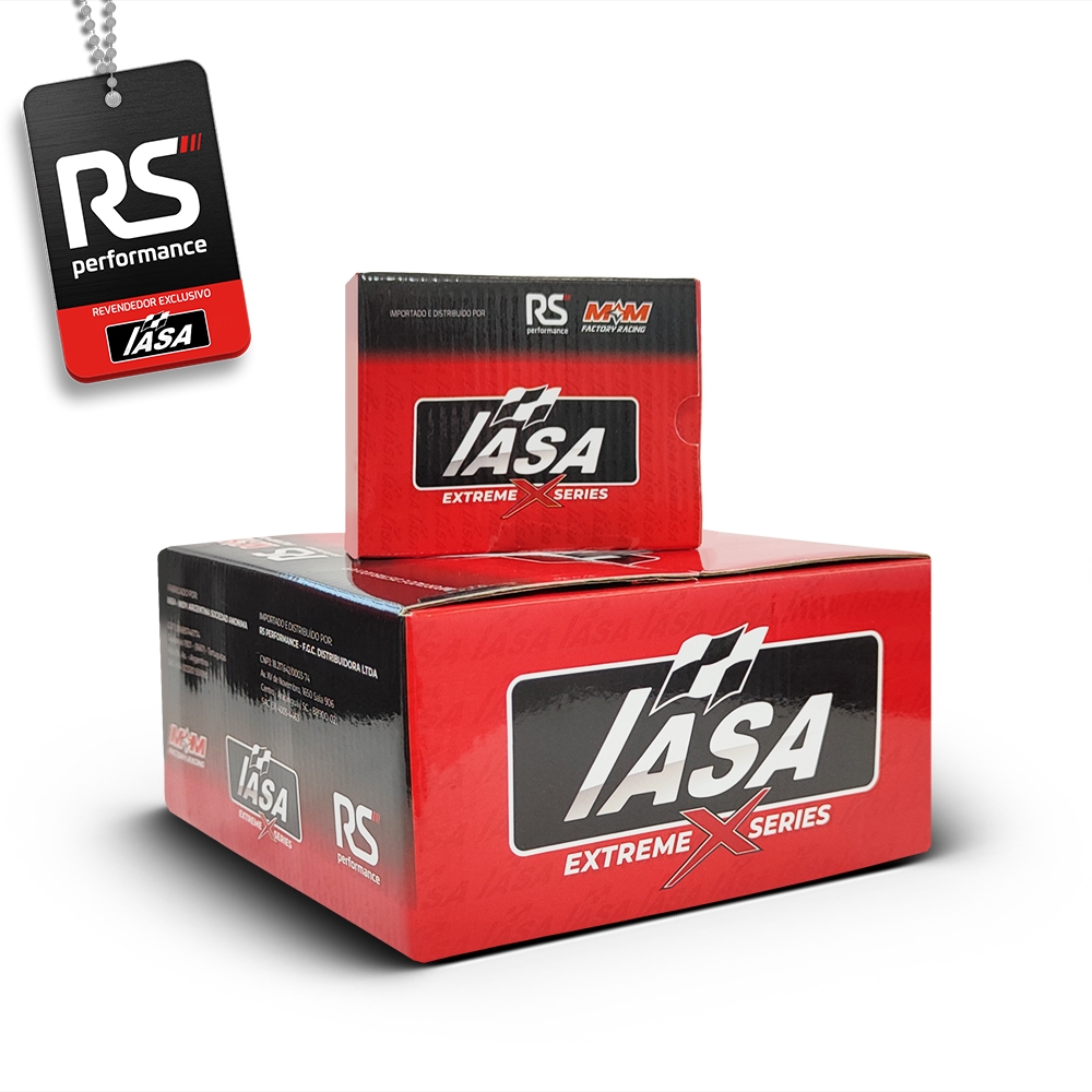4 Pistão Forjado Plano Iasa Ap 1.9 8v 1000cv + 4 Pinos 20mm